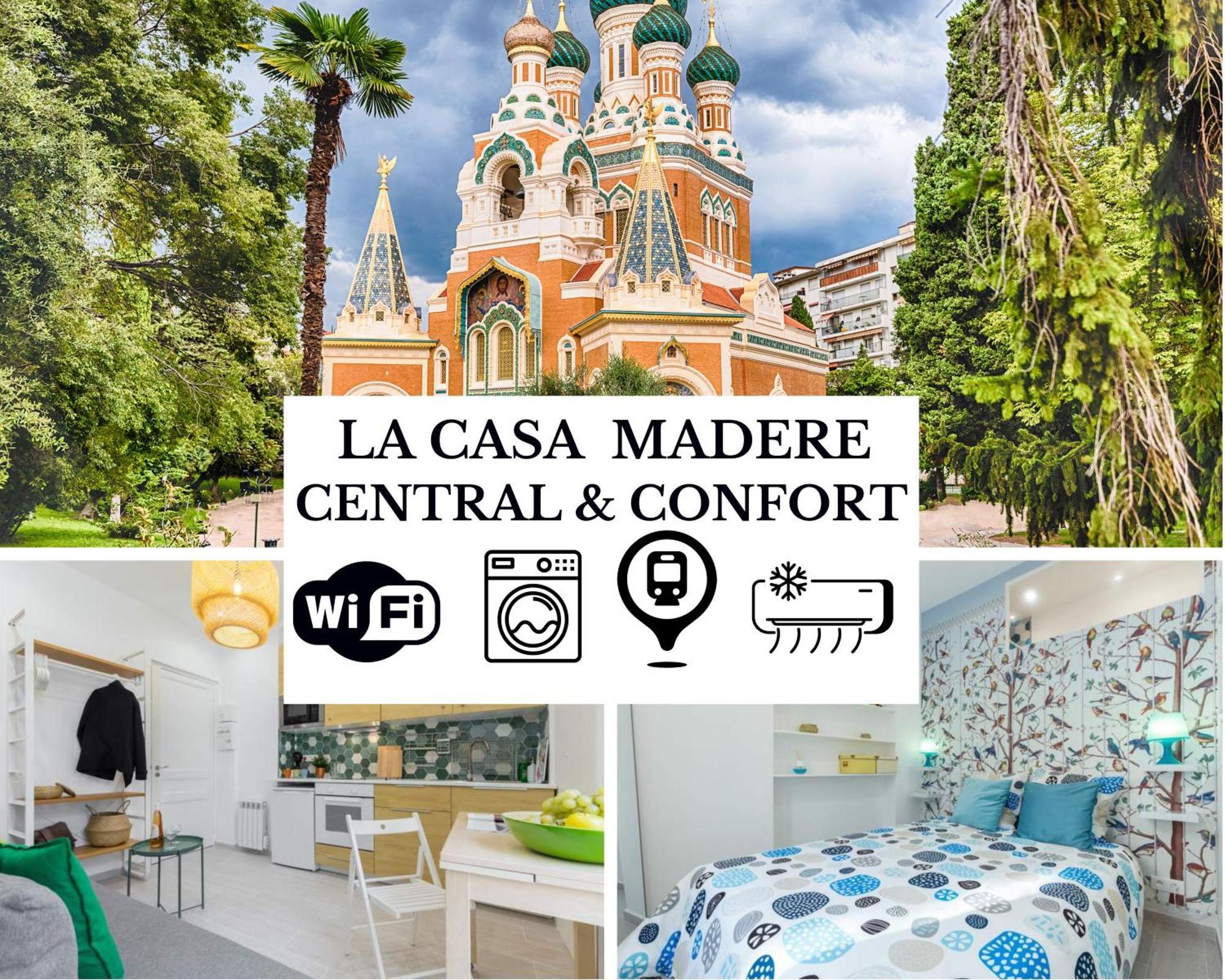 La Casa Madere- Centre Ville Pres Gare - Wifi -Confort Et Cosy Pres Des Transports En Communs Νίκαια Εξωτερικό φωτογραφία